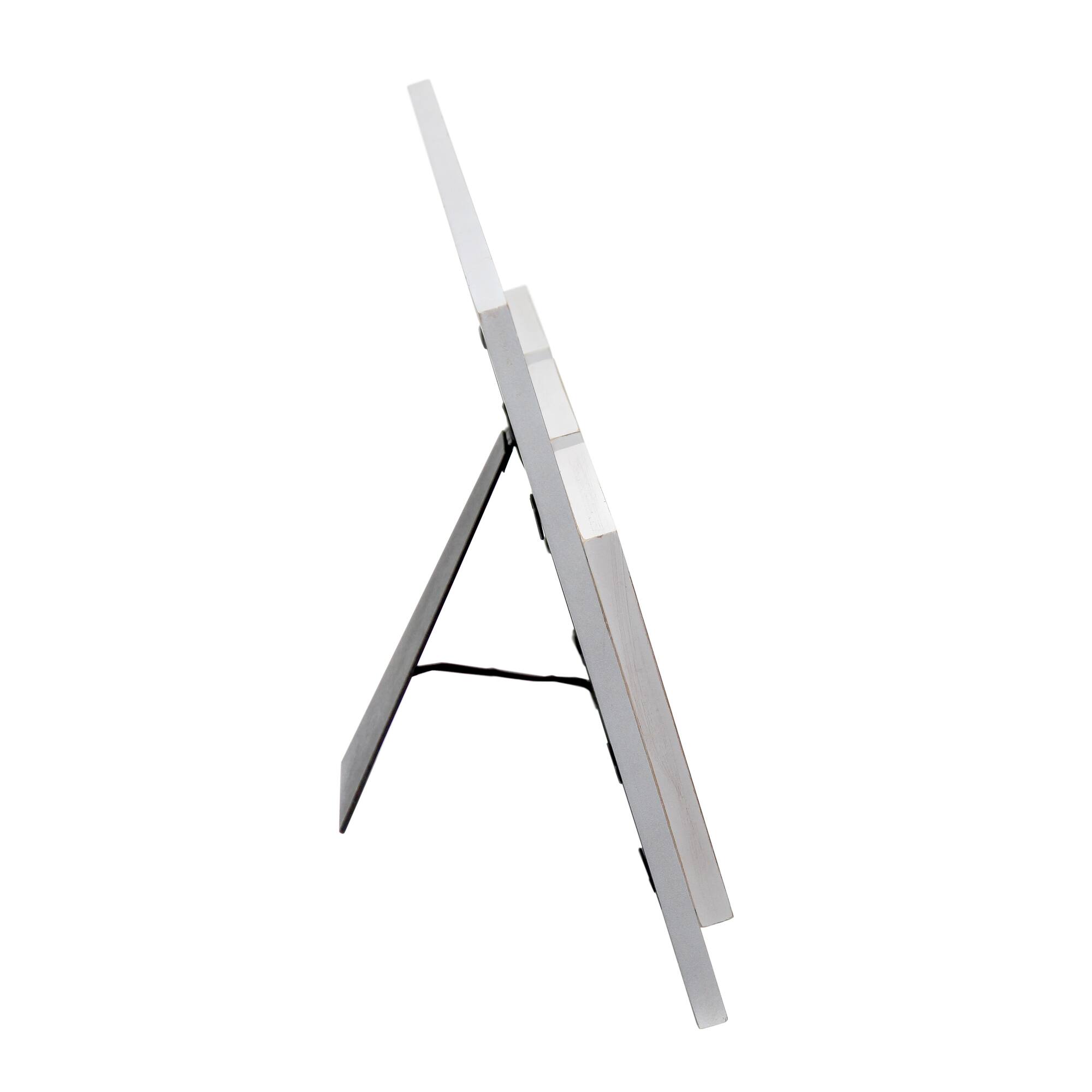 Elegant Designs Whitewash Memories 3 Photo Collage 4" x 6" Picture Frame